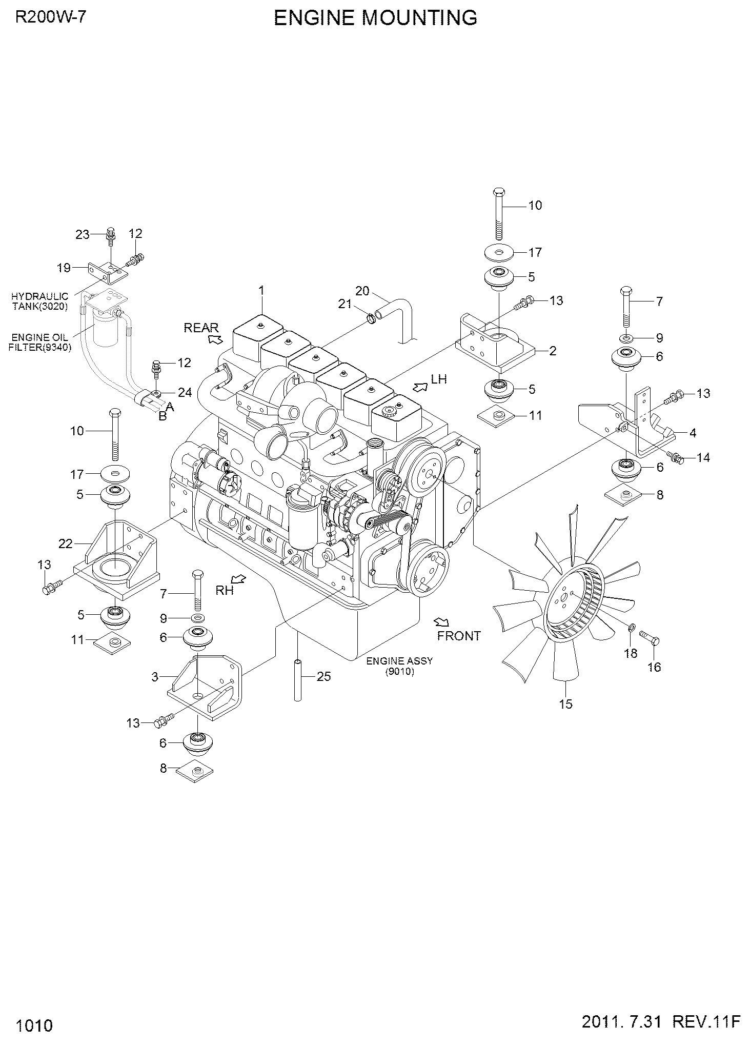 ОПОРА HYUNDAI 11N6-00060