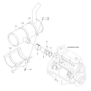 MUFFLER SUB ASSY 11N5-33000 