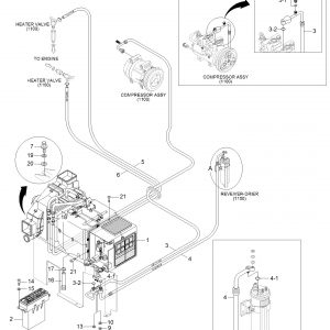 ШЛАНГ ОТОПИТЕЛЯ HYUNDAI 11N8-92310 