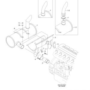 MUFFLER ASSY 11NA-30025 