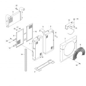 BRACKET-CONDENSER A 11Q6-45270 