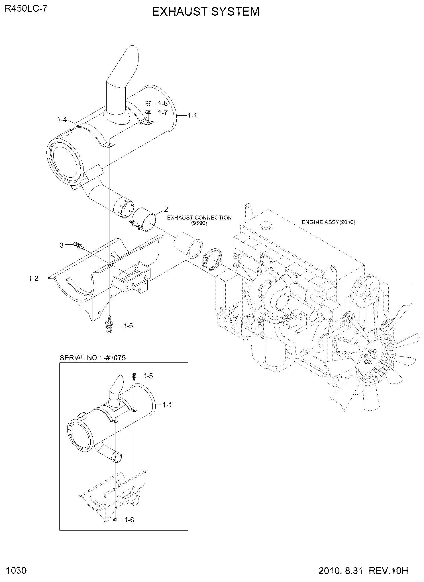 ГЛУШИТЕЛЬ HYUNDAI 11QB-31021