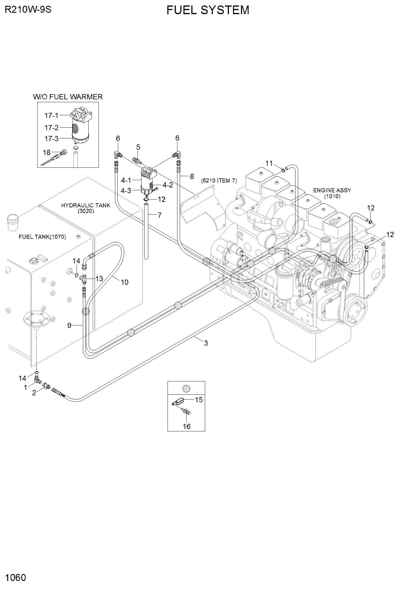HOSE ASSY 1BQ6-50030