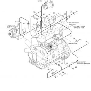 ЭЛЕКТРОПРОВОДКА HYUNDAI 21EA-00190 