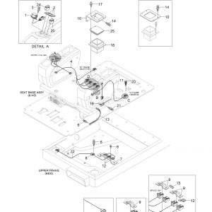 HARNESS-RH CONSOLE 21Q5-16300 