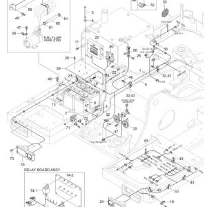 HARNESS-RELAY BOARD 21Q6-11161 