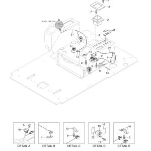 HARNESS-RH CONSOLE 21Q6-13201 