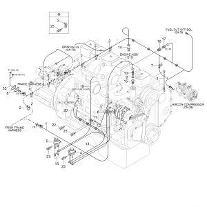 HARNESS-ENGINE 21Q6-14802 