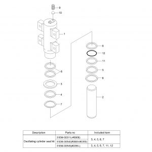 ROD-CYLINDER 31EM-00330 