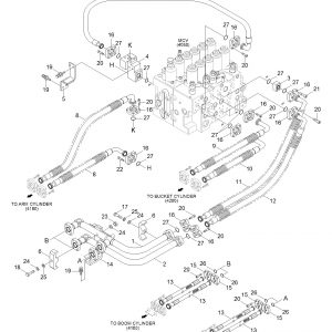 РВД HYUNDAI 31Q6-12410 