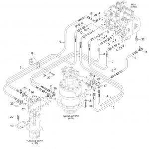 HOSE ASSY-DRAIN 31Q6-12430 