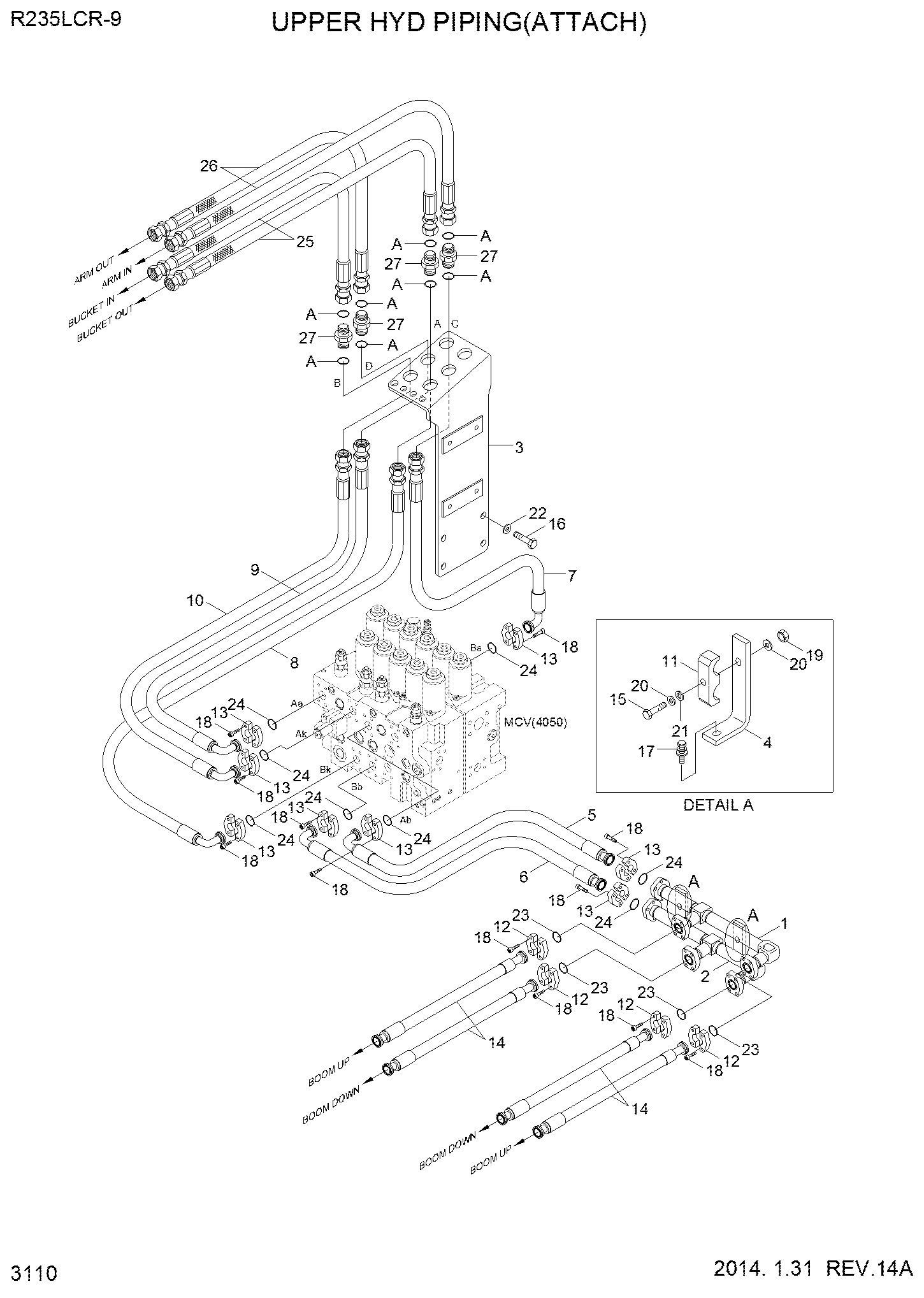HOSE ASSY 31Q6-14451