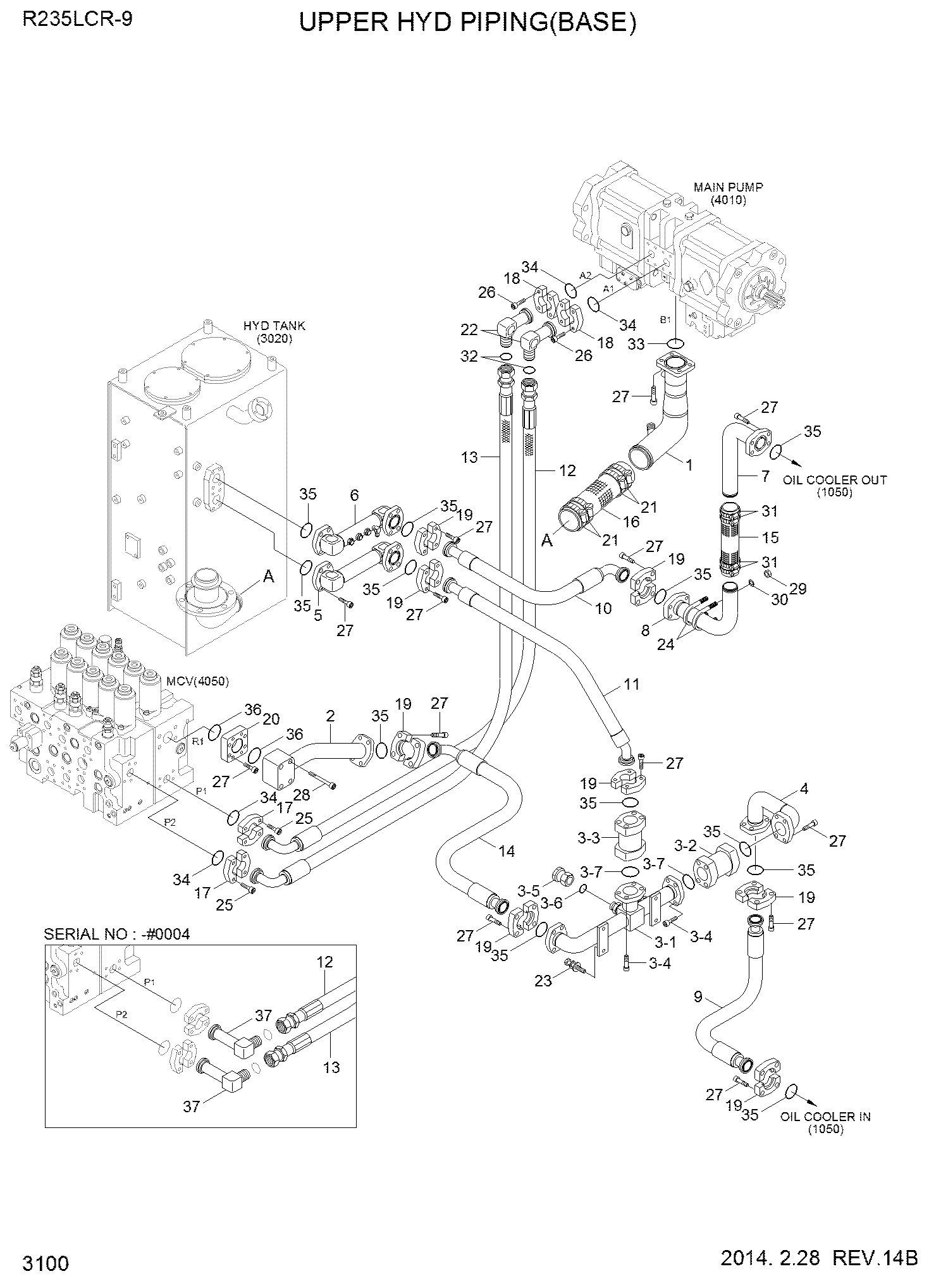 HOSE ASSY 31Q6-14640
