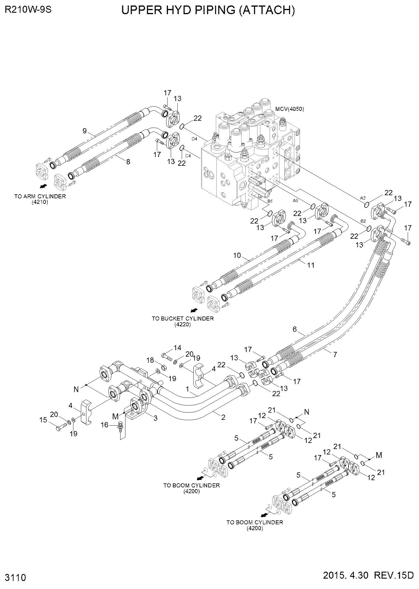 РВД HYUNDAI 31Q6-17532
