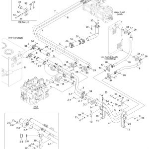 ШЛАНГ ГИДРАВЛИЧЕСКИЙ HYUNDAI 31Q9-15230 