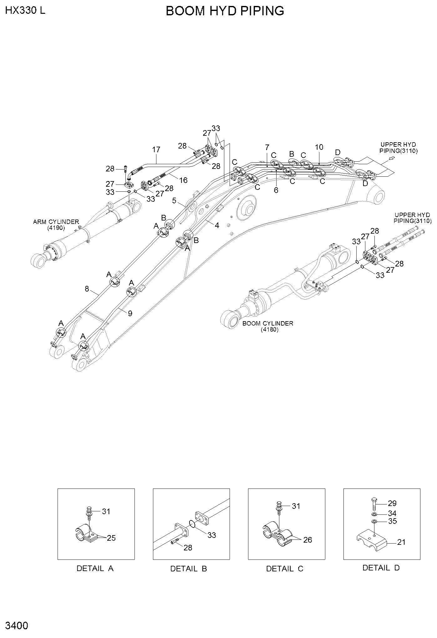 ТРУБКА HYUNDAI 31Q9-50212