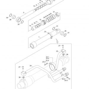 ТРУБКА HYUNDAI 31Y1-24230 