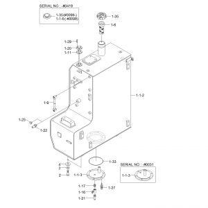 FUEL TANK WA 33Q6-04230 