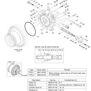 РЕДУКТОР  ХОДА HYUNDAI 39Q7-42101 