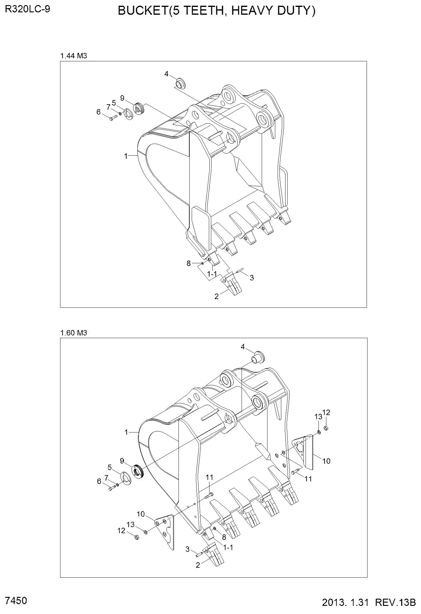 BUCKET ASSY 61Q9-30601