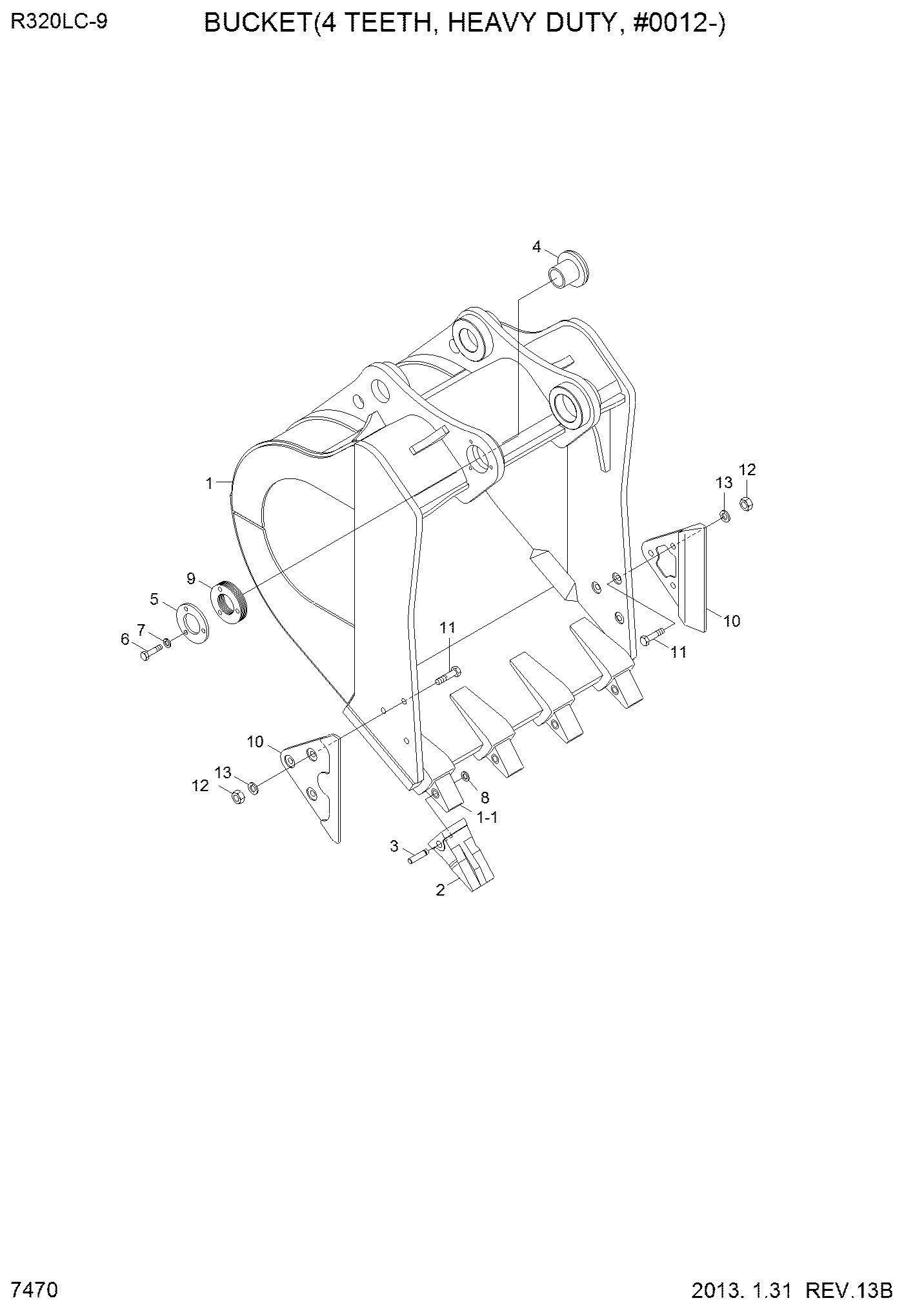 BUCKET WA 64Q9-31011