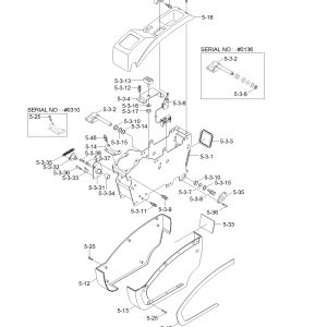 CONSOLE FRAME ASSY-LH 71Q4-23670 