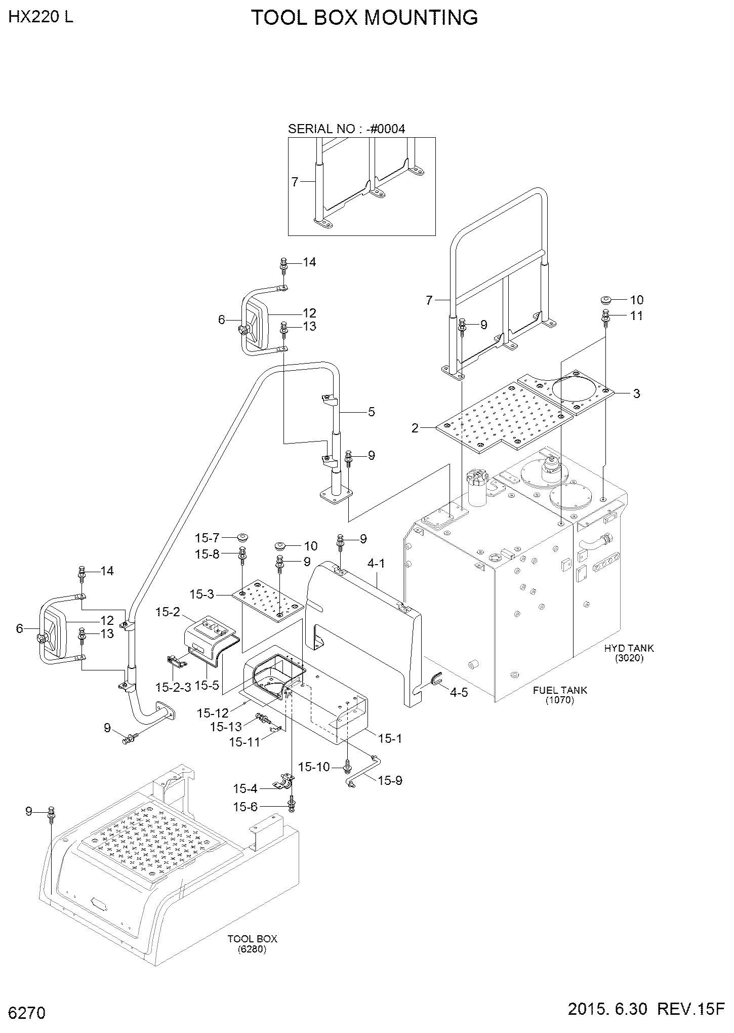 BOLT-W/WASHER 71Q6-50015