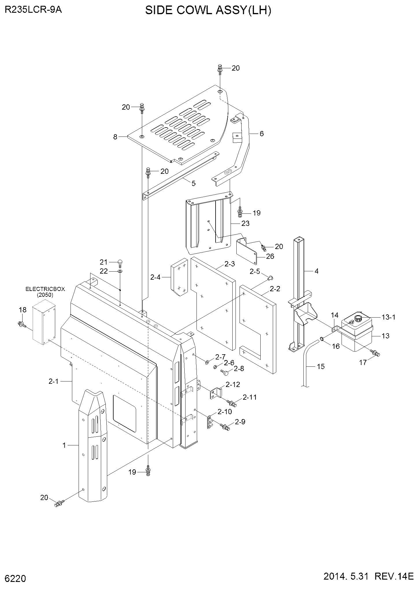BRACKET WA-AIR CLEANER 73Q6-72900