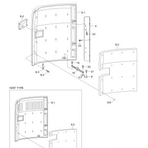 SIDE COVER ASSY-RH 73Q6-73100 