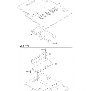 ENGINE HOOD WA 73Q6-81100 