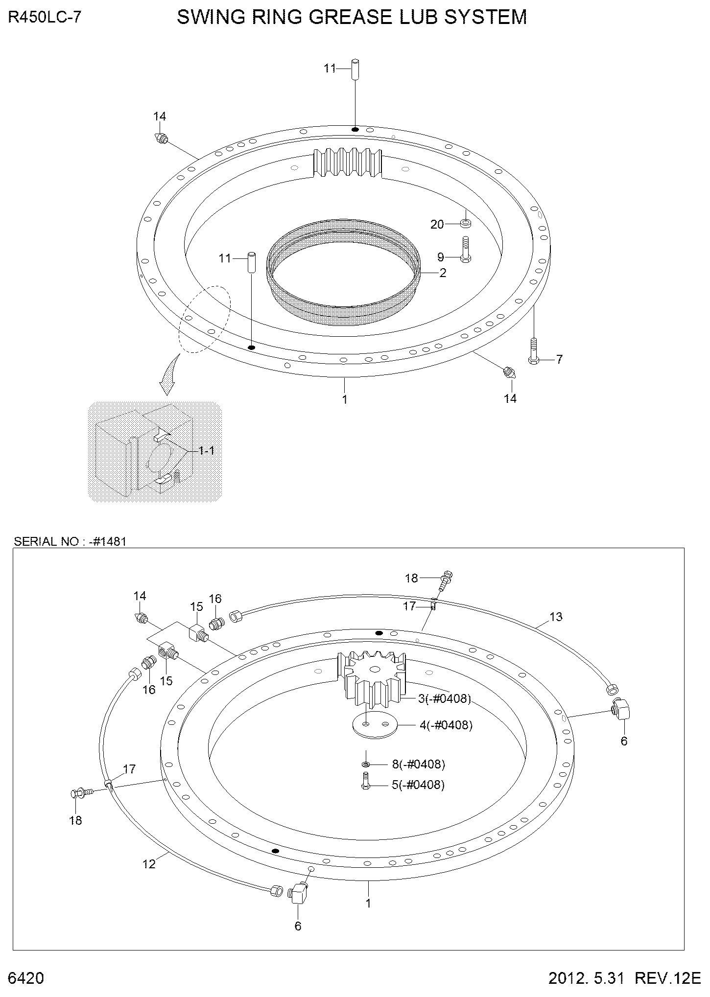 УПЛОТНЕНИЕ ПОДШИПНИКА HYUNDAI 81QB-01120