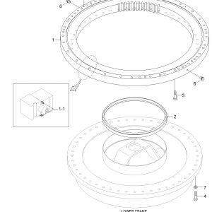 УПЛОТНЕНИЕ ПОДШИПНИКА HYUNDAI 81QB-01121 