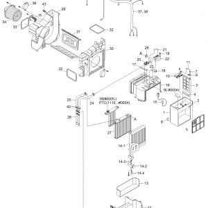 CASE-BLOWER,RH AH002404 