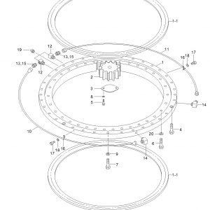 SWING RING GREASE LUB SYSTEM 