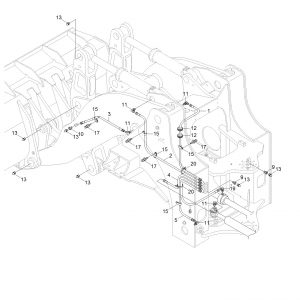 GREASE PIPING(FRONT) 