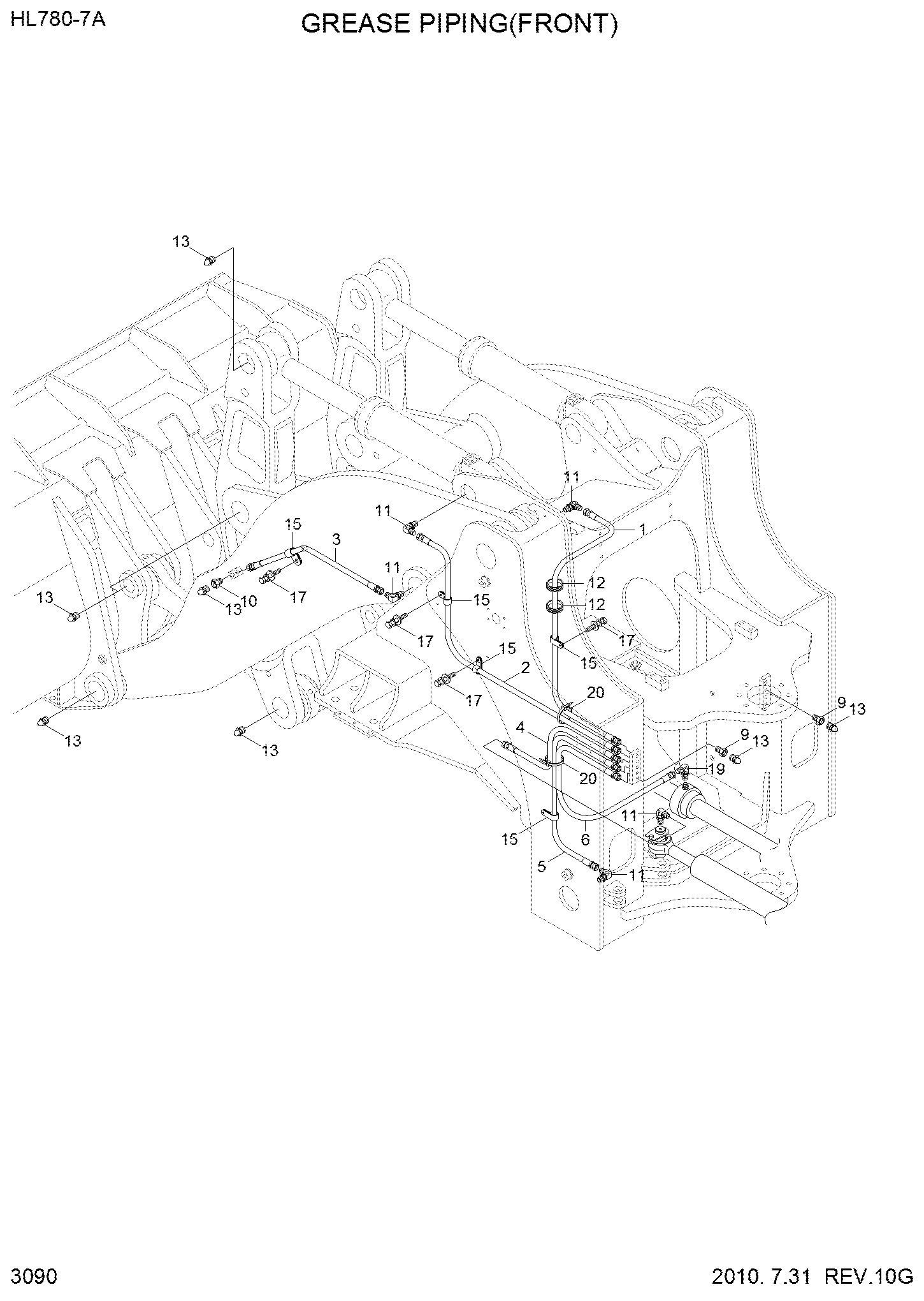 РВД HYUNDAI P840-042016