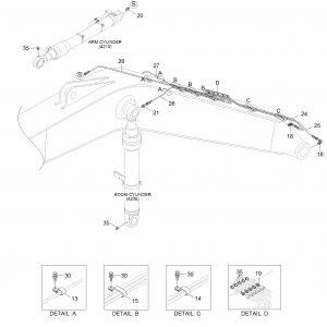 HOSE ASSY-SYN THD P840-042044 