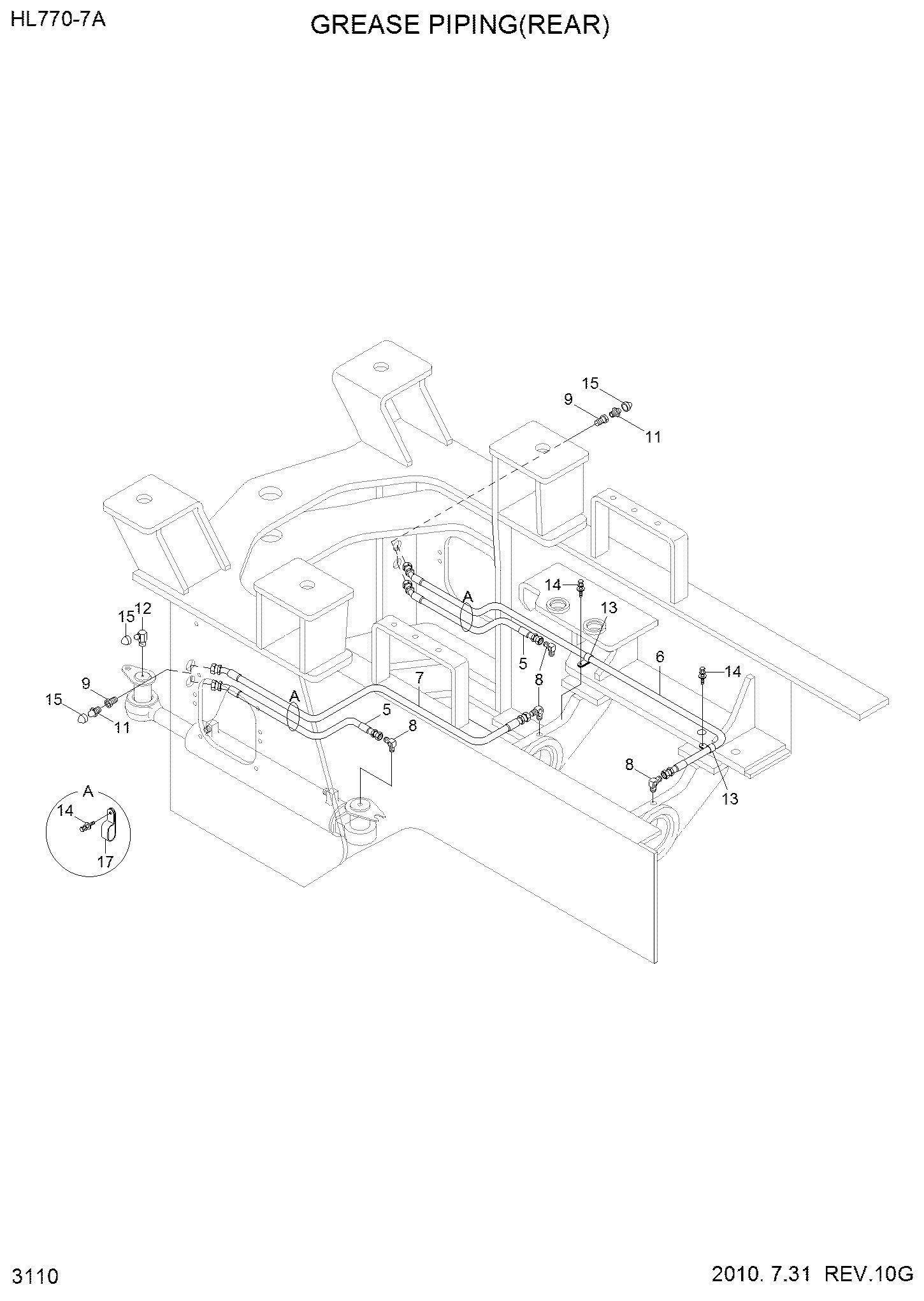 РВД HYUNDAI P850-042017