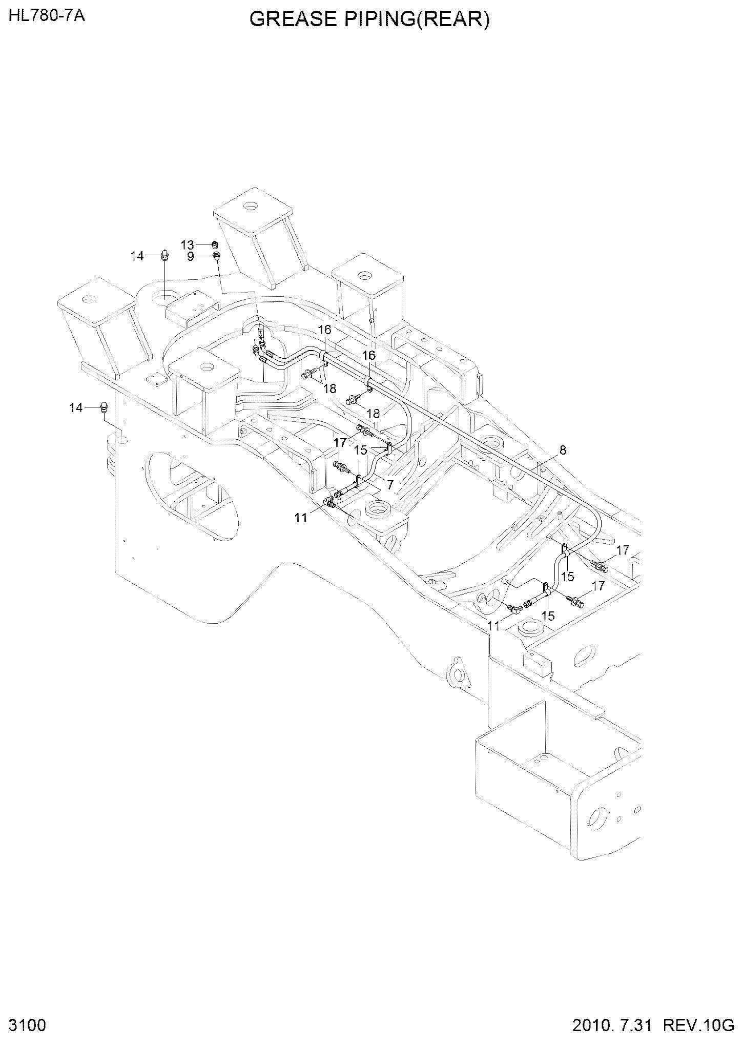 HOSE ASSY-SYN 0X45 P850-042034