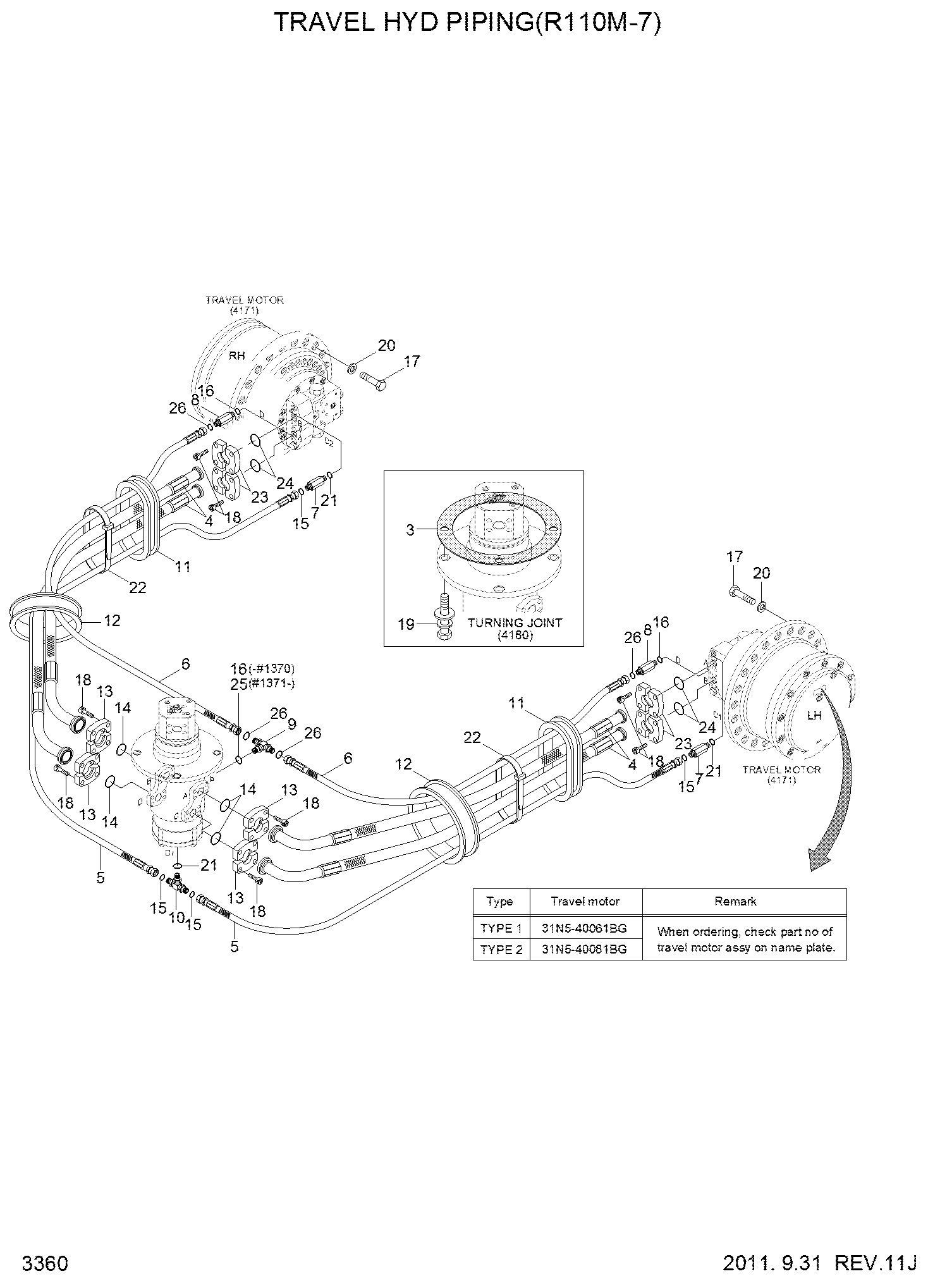 HOSE ASSY-ORFS 0X0 P910-042040
