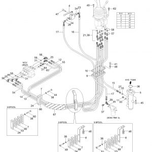 HOSE ASSY-ORFS 0X0 P910-042050 