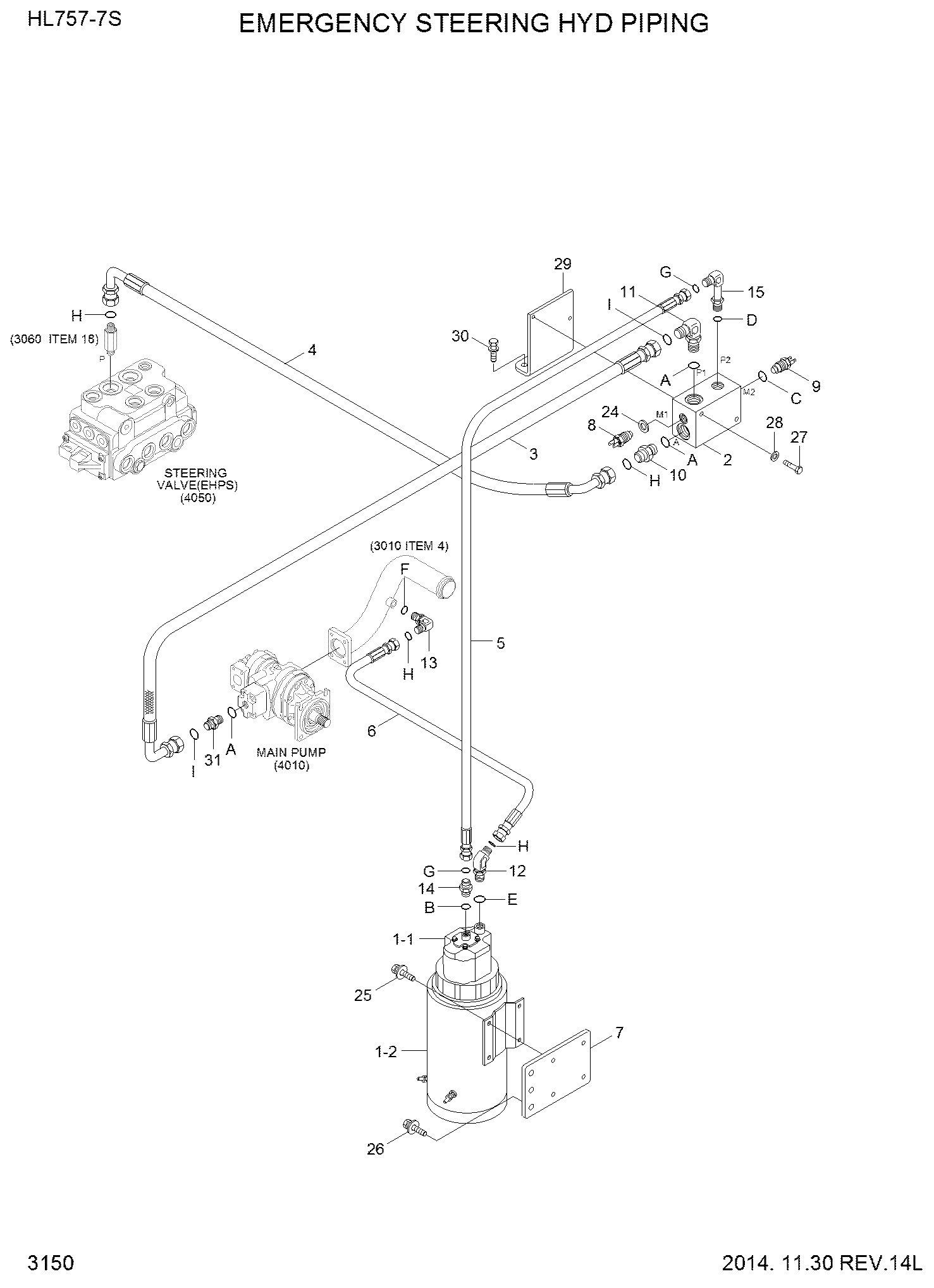РВД HYUNDAI P910-122015
