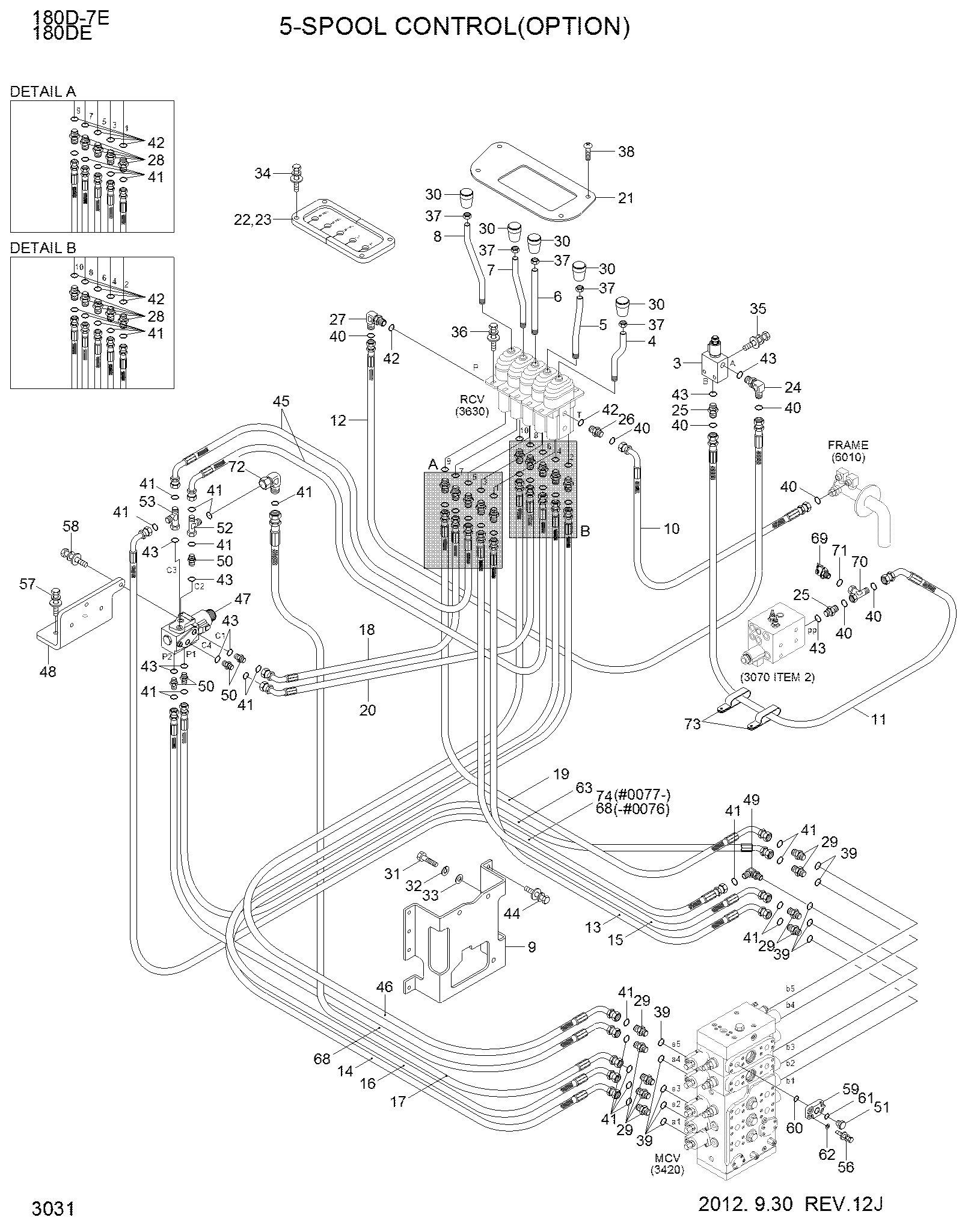 РВД HYUNDAI P930-042012