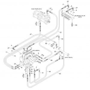 PILOT HYD PIPING(BASE 3 