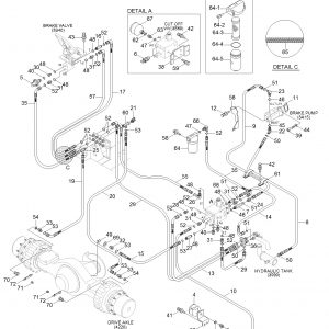 HOSE ASSY-ORFS 0X90 P930-062013 