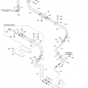 ATTACHMENT HYDRAULIC PIPING 2 
