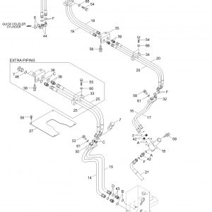 HOSE ASSY-ORFS 0X90 P930-062060 