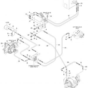 HOSE ASSY-ORFS 0X90 P930-082008 