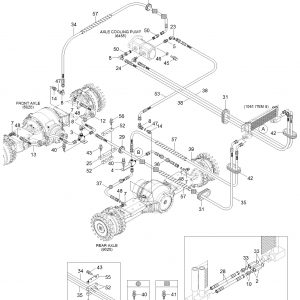 AXLE OIL COOLING GROUP(OPTION) 