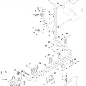 MAIN HYDRAULIC PIPING 